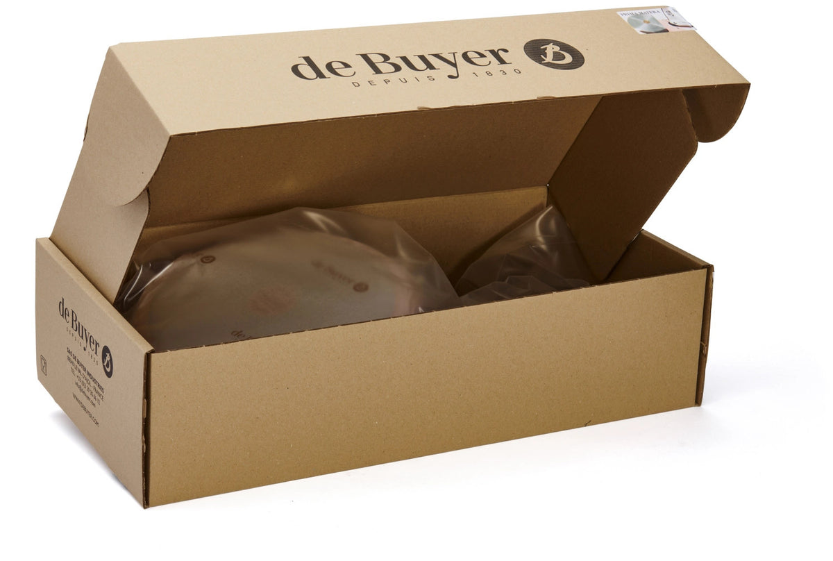 PRIMA MATERA Sauteuse gerade KupferEdelst. Ø24cm,Induktion in Kupfer präsentiert im Onlineshop von KAQTU Design AG. ist von de Buyer