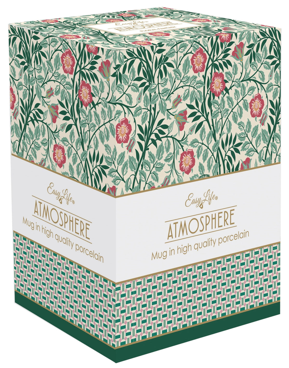 Floral Fantasy Becher 600 ml in Mehrfarbig präsentiert im Onlineshop von KAQTU Design AG. Tasse ist von Easy Life