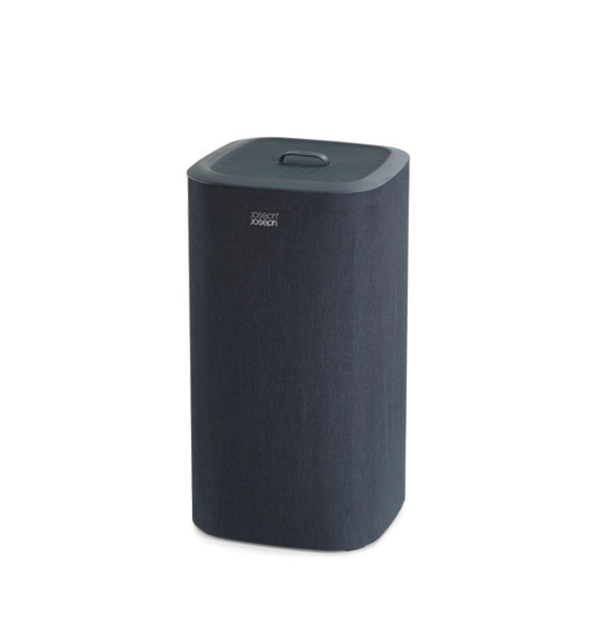Tota 60-Liter-Wäschetrennkorb – Schwarz in Schwarz präsentiert im Onlineshop von KAQTU Design AG. Wäschekorb ist von Joseph Joseph