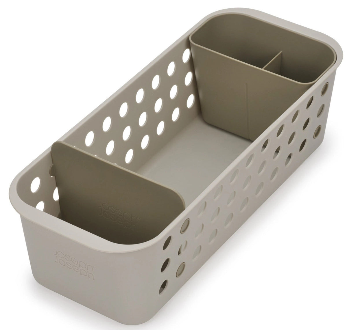 EasyStore Aufbewahrungskorb in Beige präsentiert im Onlineshop von KAQTU Design AG. Aufbewahrungsbehälter ist von Joseph Joseph