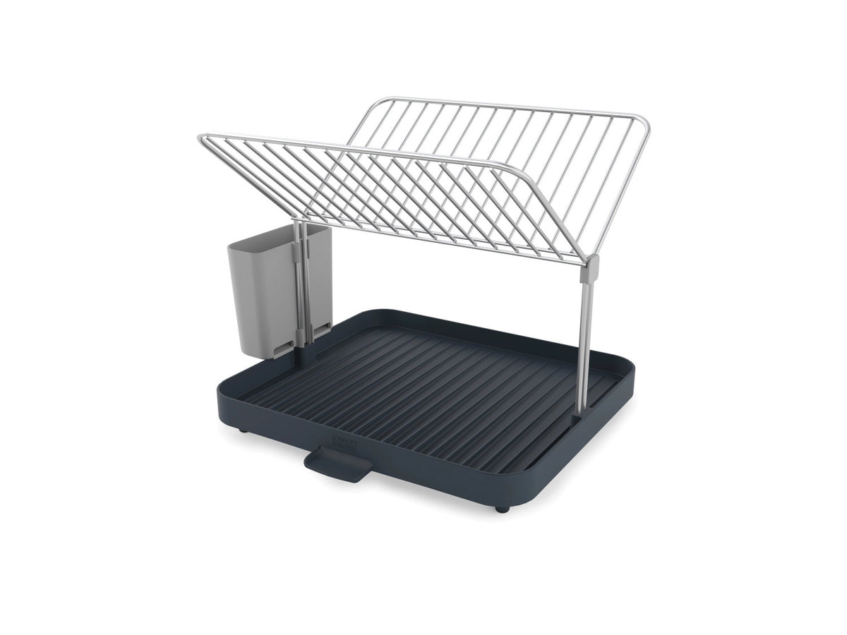 Y-Rack Geschirrabtropfständer m. Gitter, grau in Silber präsentiert im Onlineshop von KAQTU Design AG. Abwasch ist von Joseph Joseph