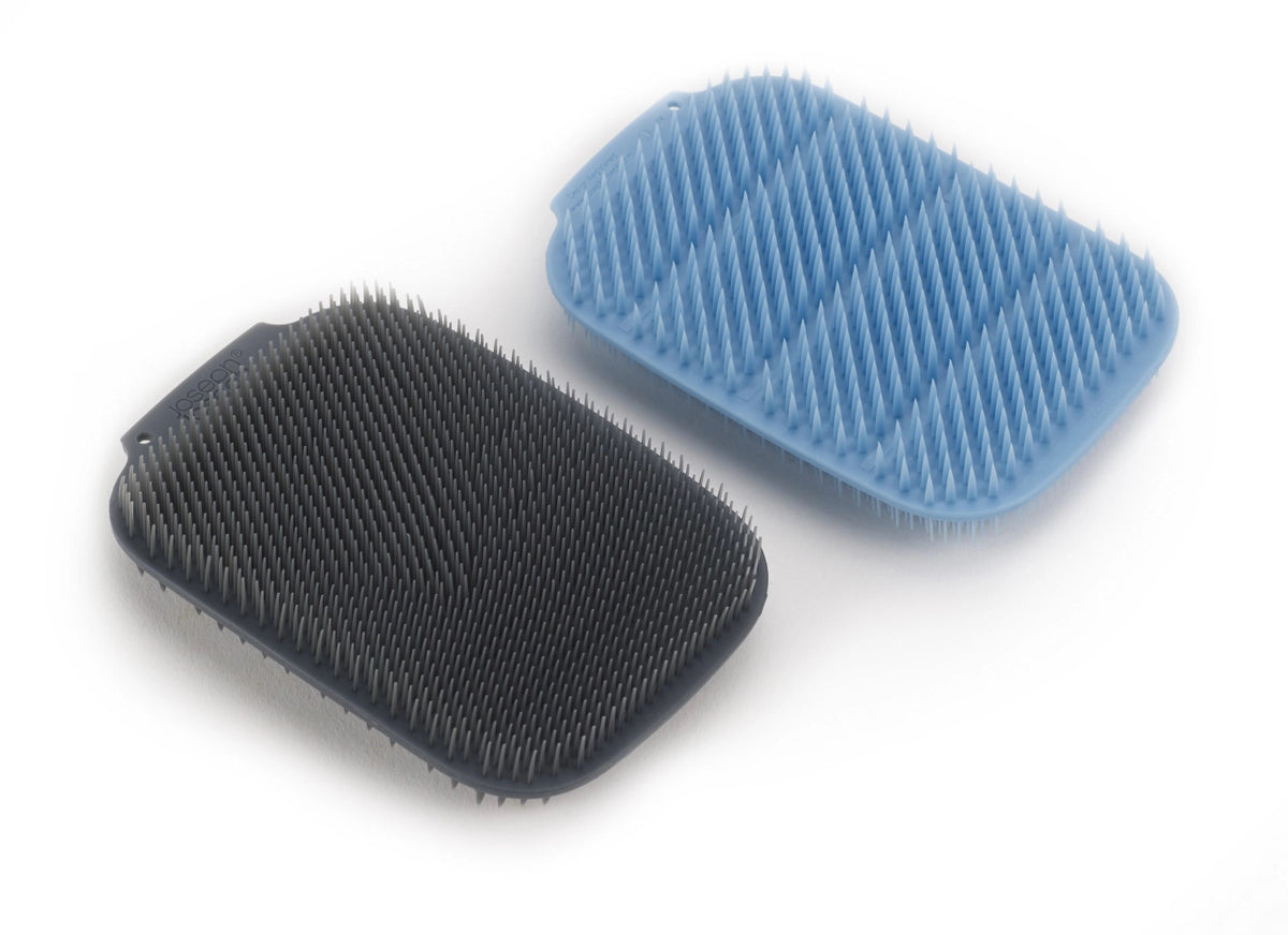 2er Set CleanTech Spülbürste Blau Grau in Blau präsentiert im Onlineshop von KAQTU Design AG. Reinigung & Wäsche ist von Joseph Joseph