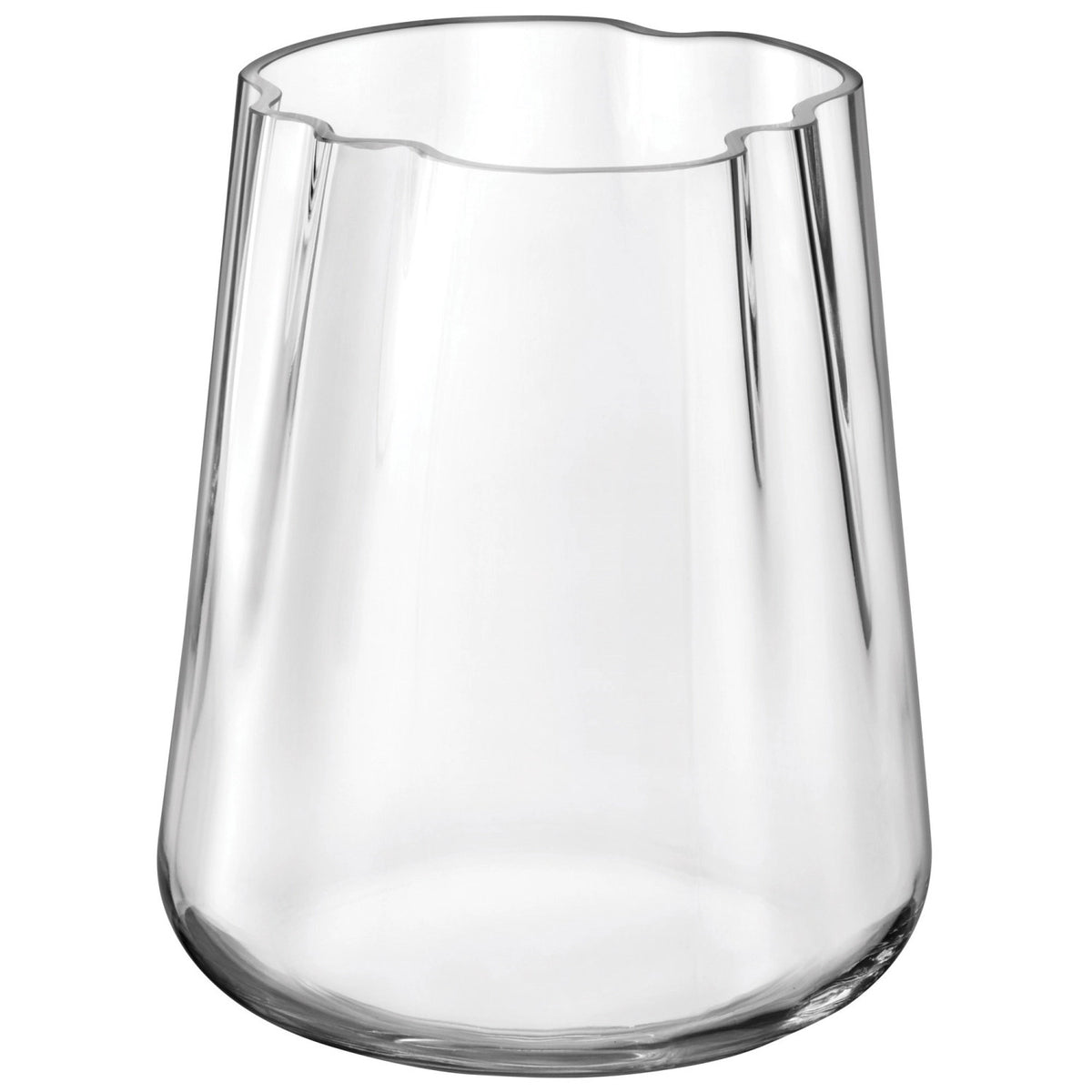Lagoon Vase/Laterne H24cm klar in Transparent präsentiert im Onlineshop von KAQTU Design AG. Vase ist von LSA