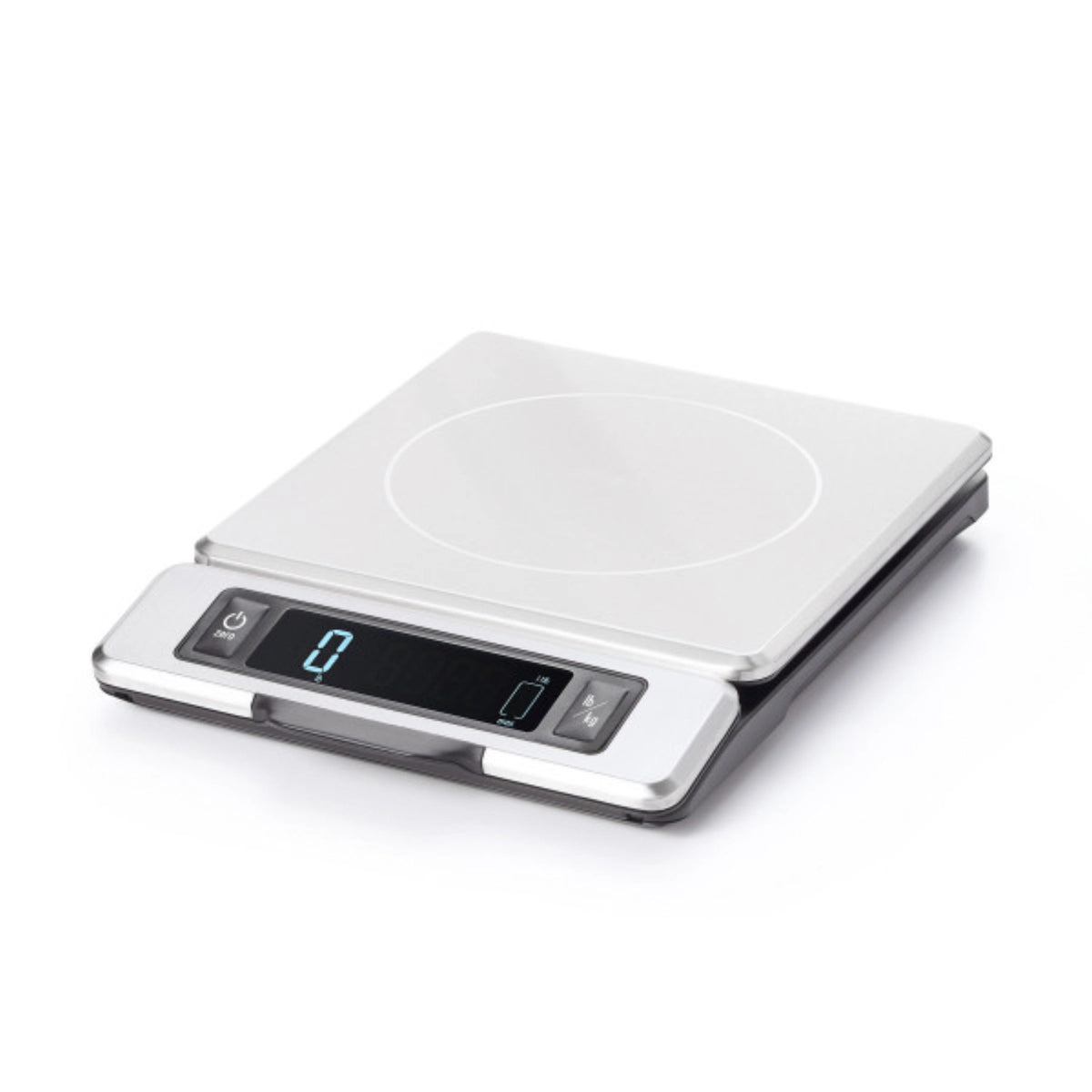GG Haushaltswaage Edelstahl 5kg ausziehbar weiss in Silber präsentiert im Onlineshop von KAQTU Design AG. Waage ist von OXO
