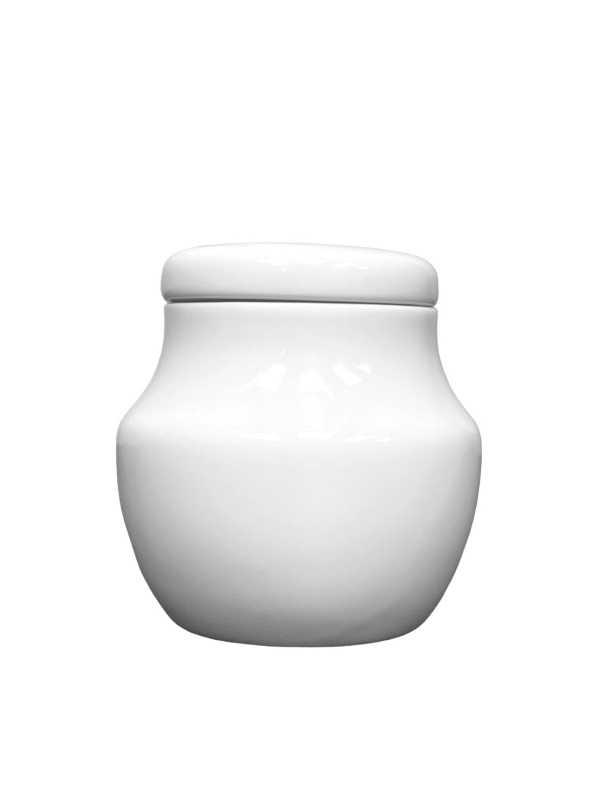 Uni 09 Zuckerdose 0.2lt in Weiss präsentiert im Onlineshop von KAQTU Design AG. Aufbewahrungsdose ist von Royal Porcelain