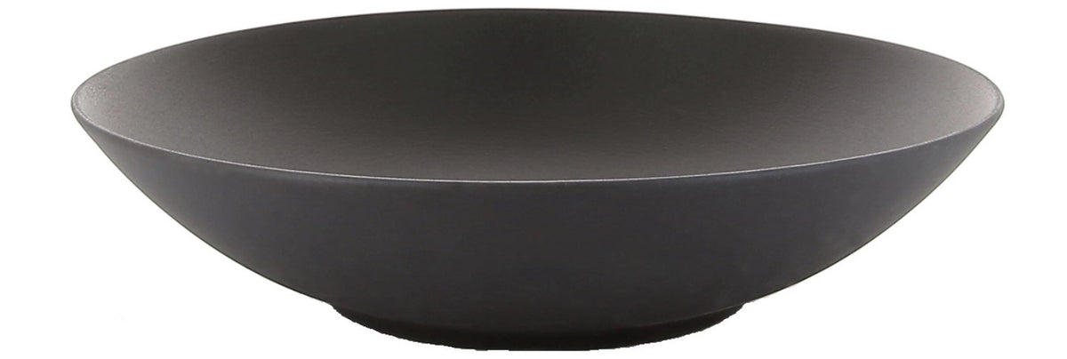 Equinoxe Suppenteller, Ø 24 cm, H: 5.5 cm, 100 cl, schwarz in Schwarz präsentiert im Onlineshop von KAQTU Design AG. Teller ist von Revol