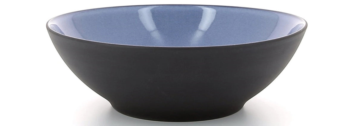 Equinoxe Suppenteller, Ø 19 cm, H: 6.5 cm, blau in Blau präsentiert im Onlineshop von KAQTU Design AG. Teller ist von Revol