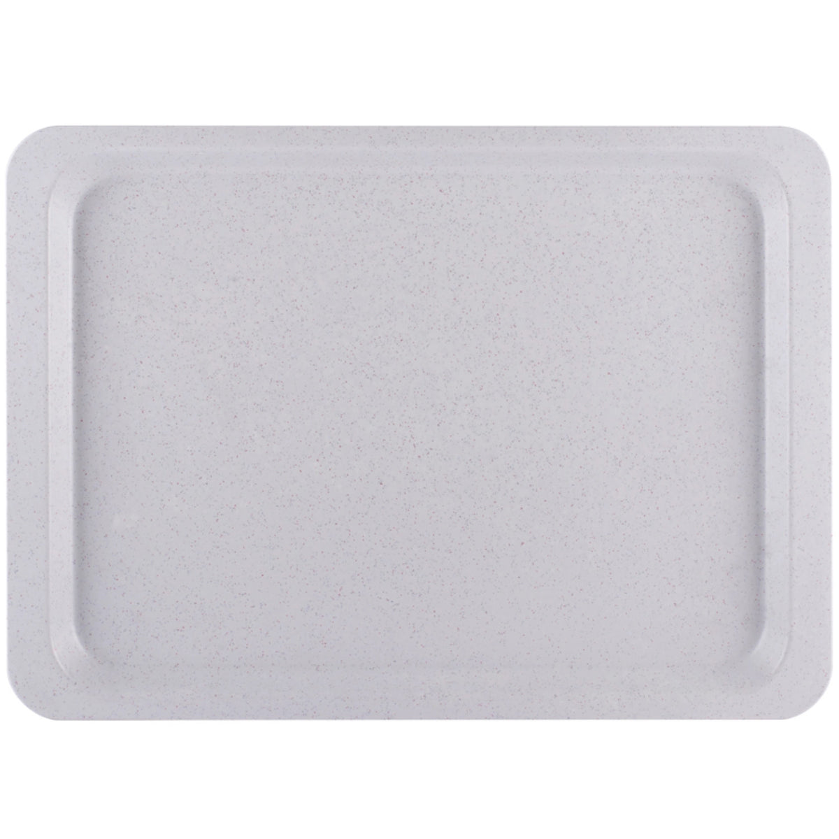 Tablett Euronorm 1/2 Polyclassic grau 37x26.5cm in Silber präsentiert im Onlineshop von KAQTU Design AG. Schneidbrett ist von Roltex