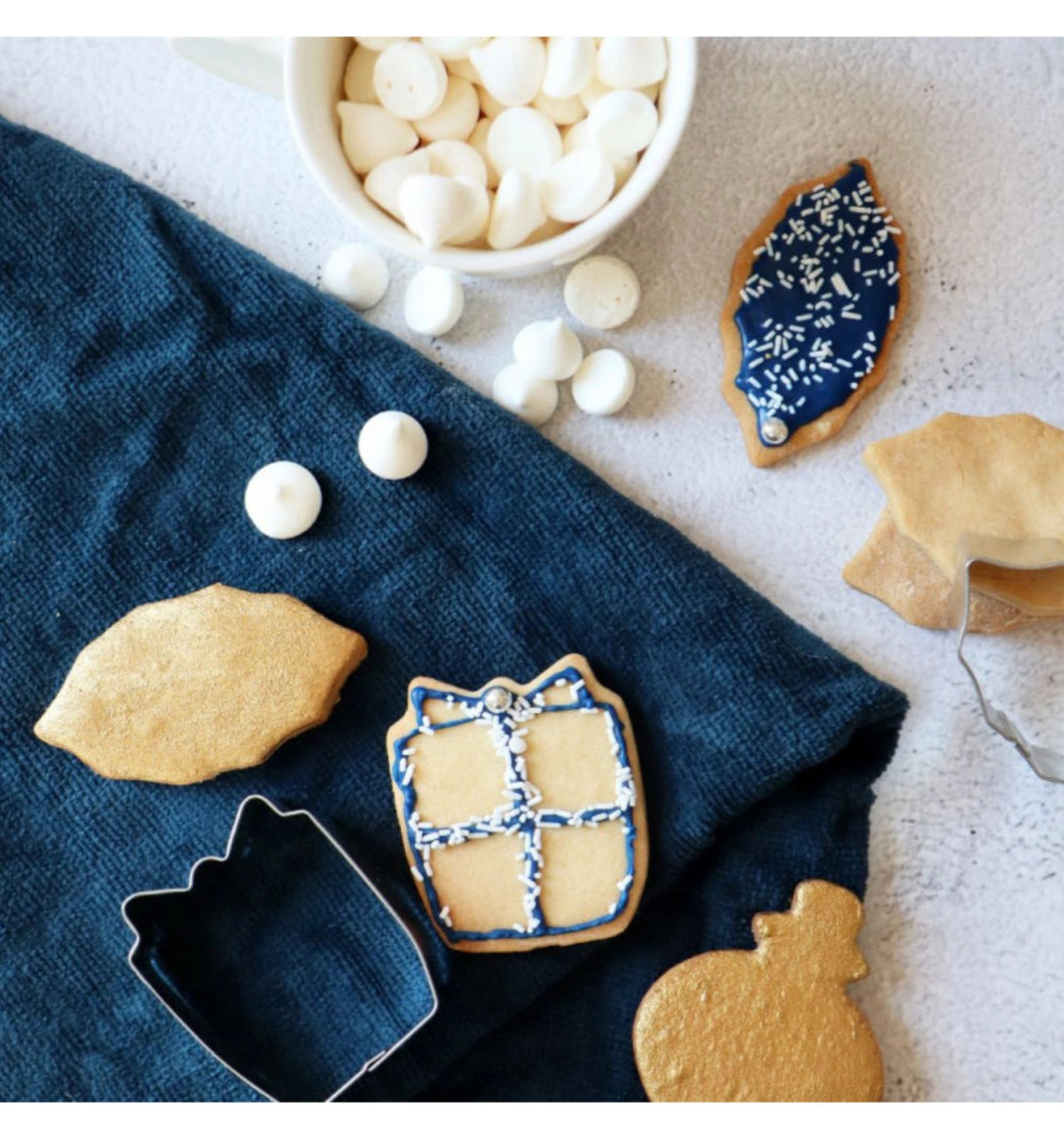 18-tlg. Set Ausstechformen Weihnachten in Silber präsentiert im Onlineshop von KAQTU Design AG. Ausstecher ist von Scrap Cooking