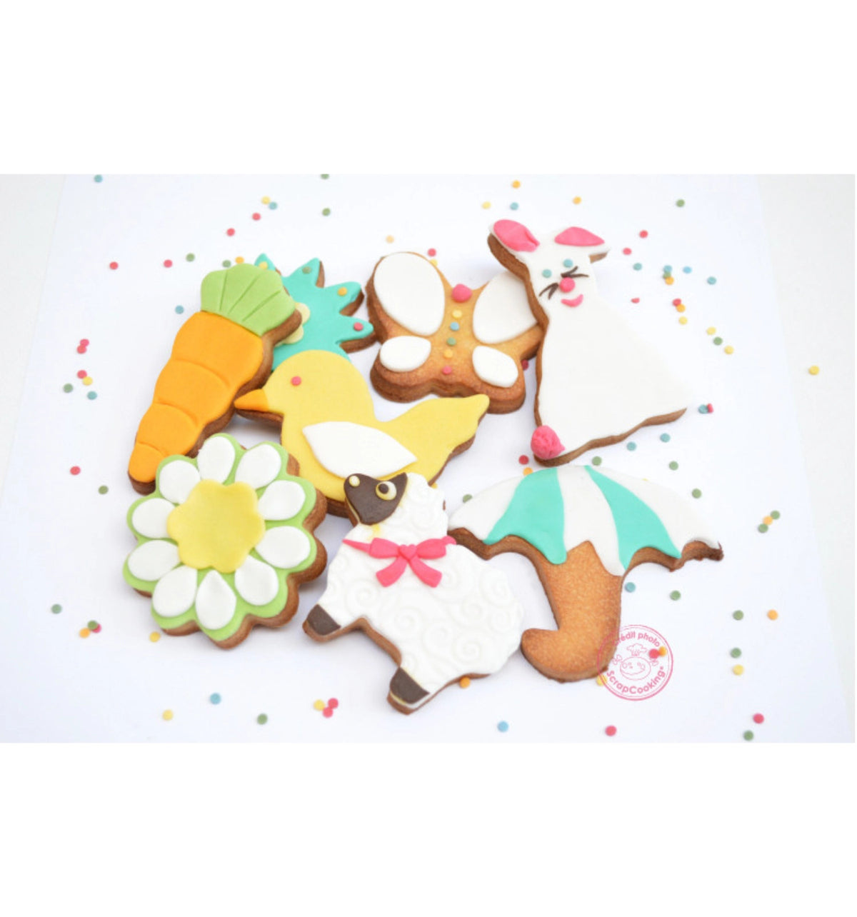 16-tlg. Set Ausstecher Nature in Silber präsentiert im Onlineshop von KAQTU Design AG. Ausstecher ist von Scrap Cooking