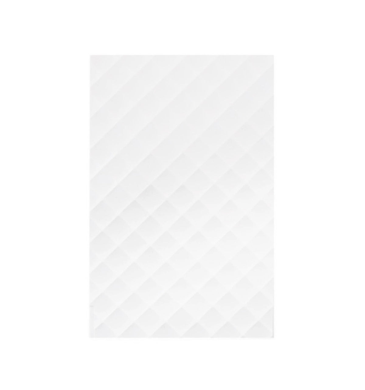 3D Silikonbackmatte gesteppt 28.3x18cm in Weiss präsentiert im Onlineshop von KAQTU Design AG. Backutensilien ist von Scrap Cooking