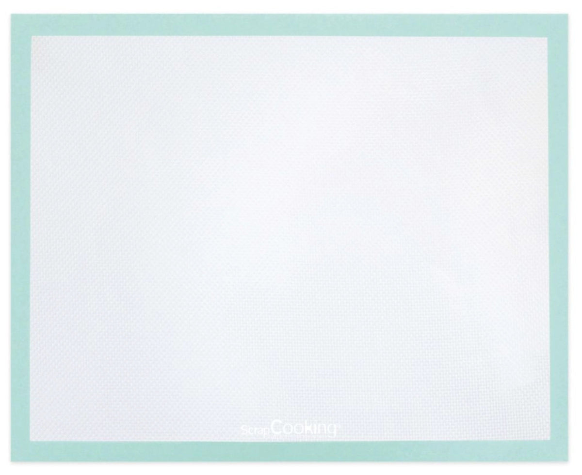 Glasfaser-Silikon-Backmatte 30x40cm in Grün präsentiert im Onlineshop von KAQTU Design AG. Backutensilien ist von Scrap Cooking