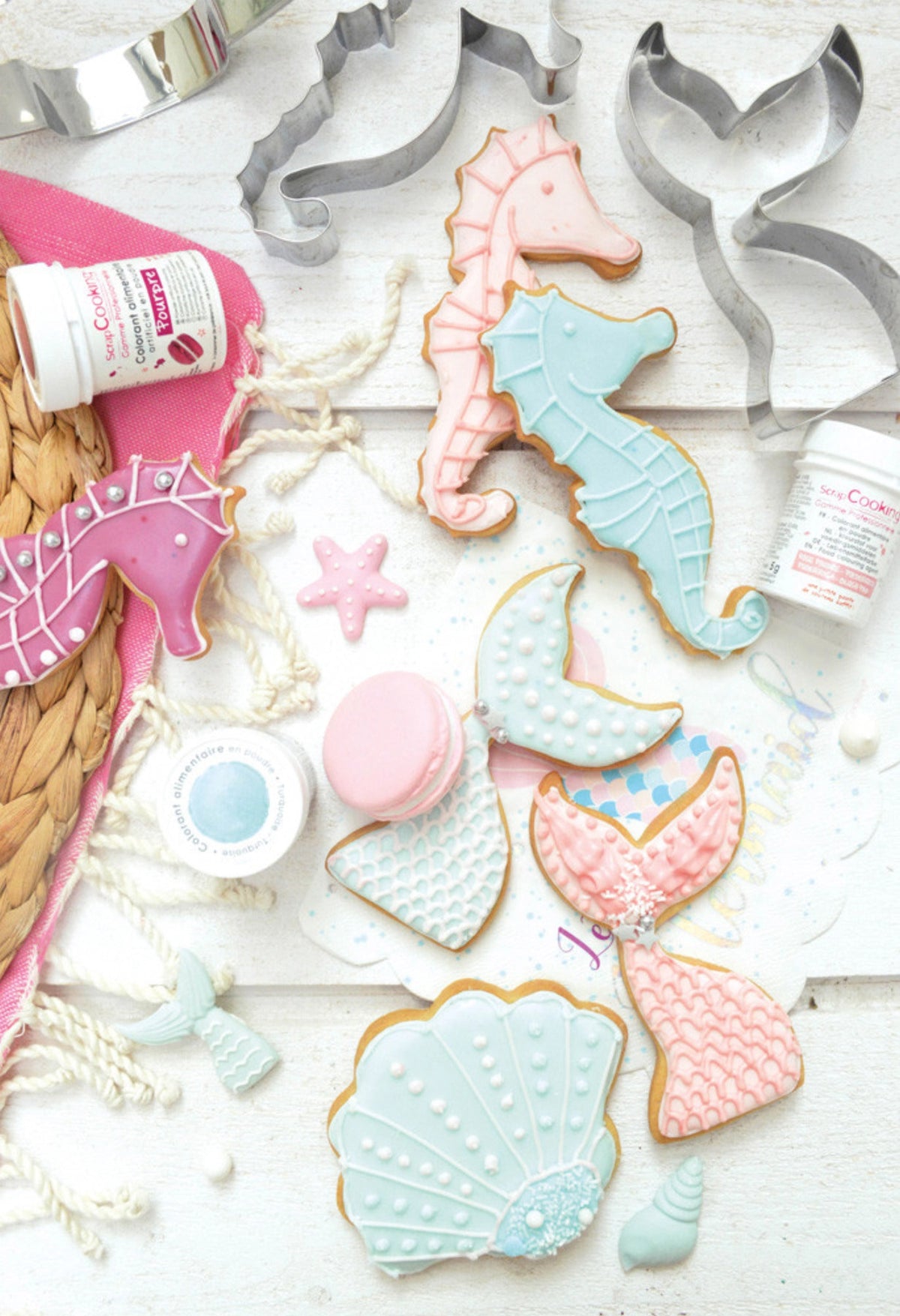 Farbpulver hellrosa 5g in Pink präsentiert im Onlineshop von KAQTU Design AG. Zutaten ist von Scrap Cooking