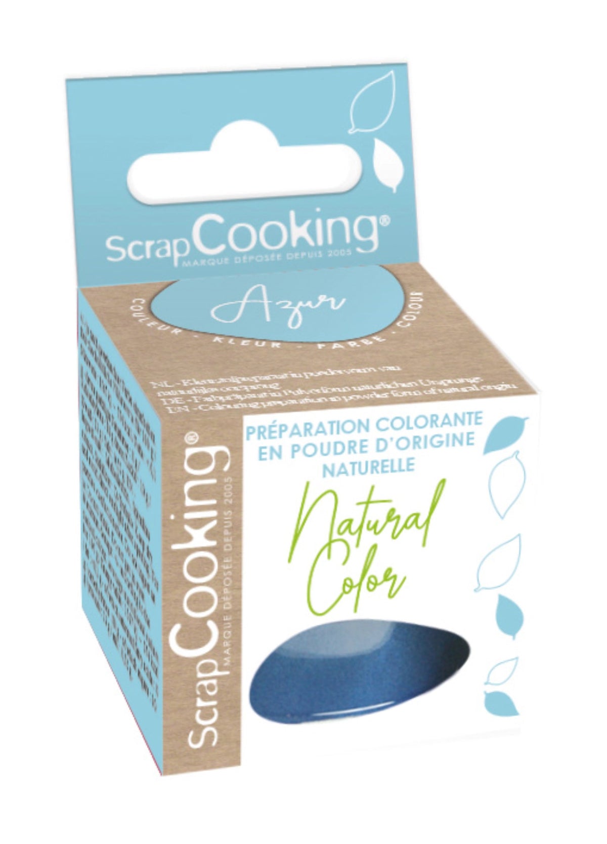 Natur Farbpulver blau 5g in Blau präsentiert im Onlineshop von KAQTU Design AG. Zutaten ist von Scrap Cooking
