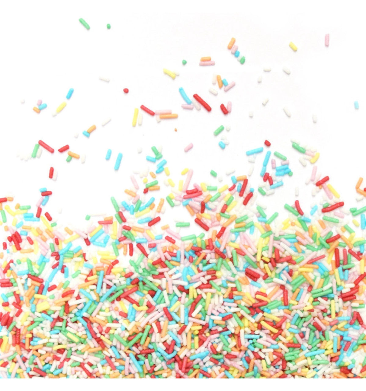 Topf Deko Zucker Vermicelles mehrfarbig 80g in Mehrfarbig präsentiert im Onlineshop von KAQTU Design AG. Zutaten ist von Scrap Cooking