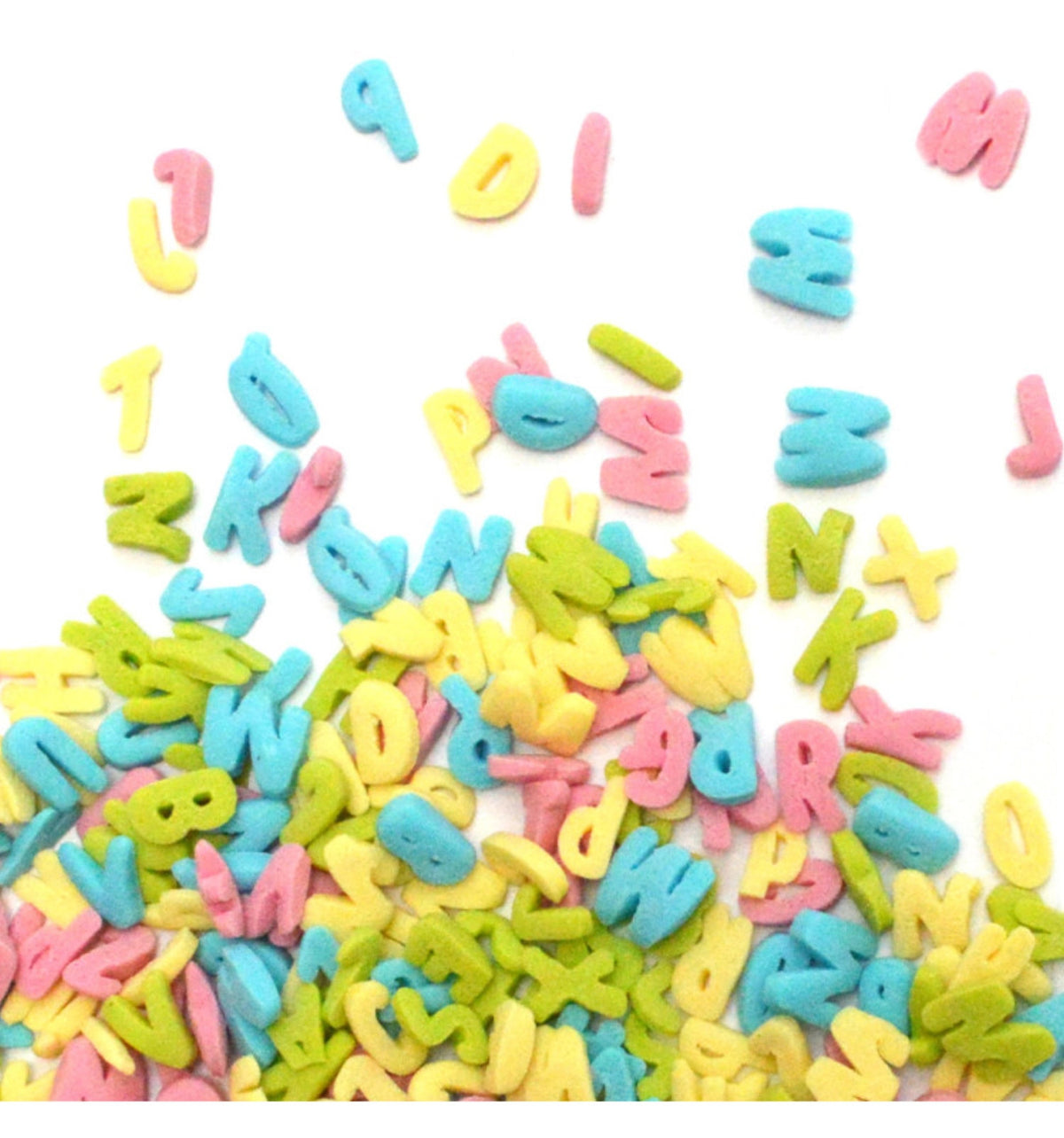 Topf Deko Zucker Alphabet 55g in Mehrfarbig präsentiert im Onlineshop von KAQTU Design AG. Zutaten ist von Scrap Cooking