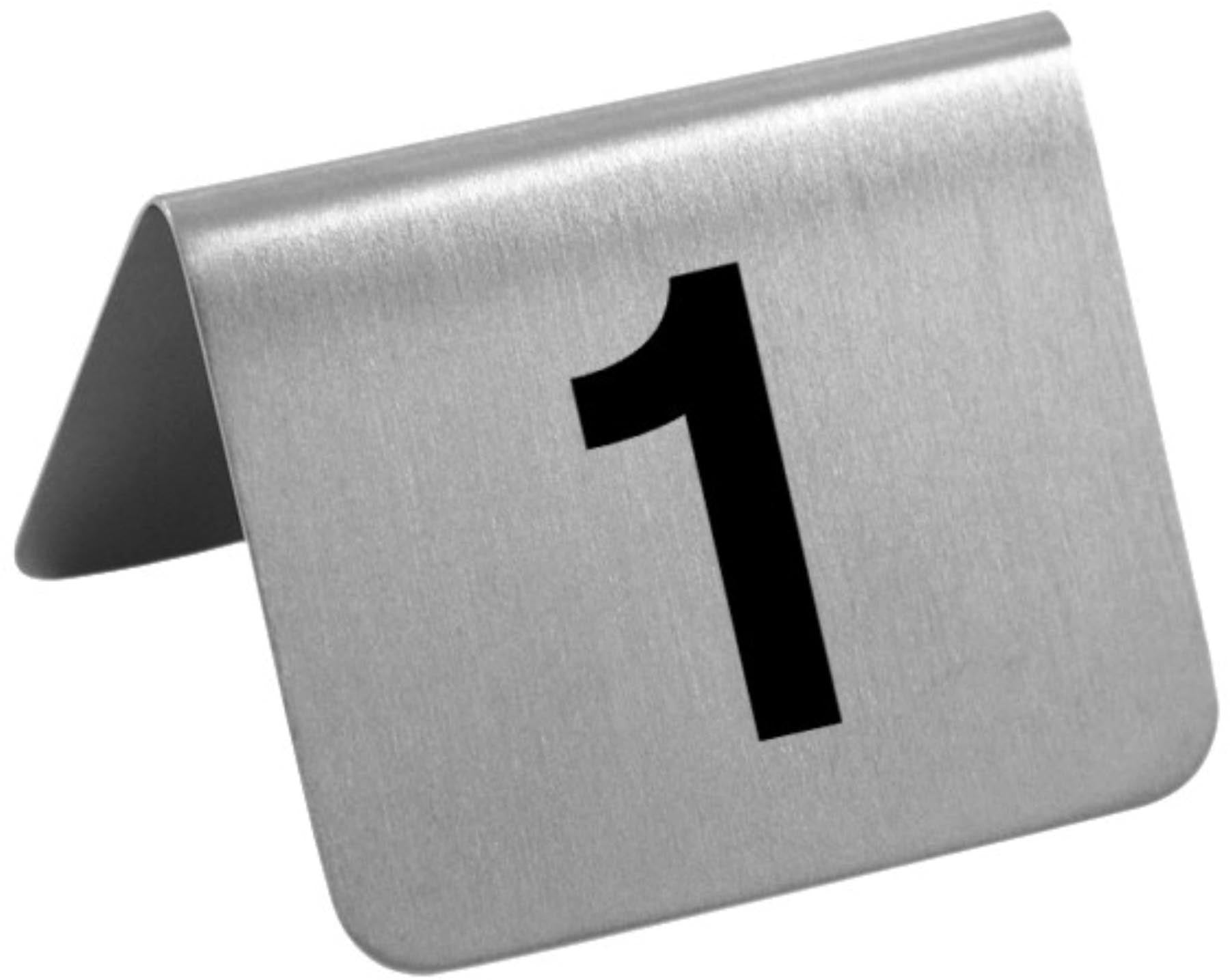 Tischschild Nummern 13 - 24 in präsentiert im Onlineshop von KAQTU Design AG. Büromaterial ist von Lagotto