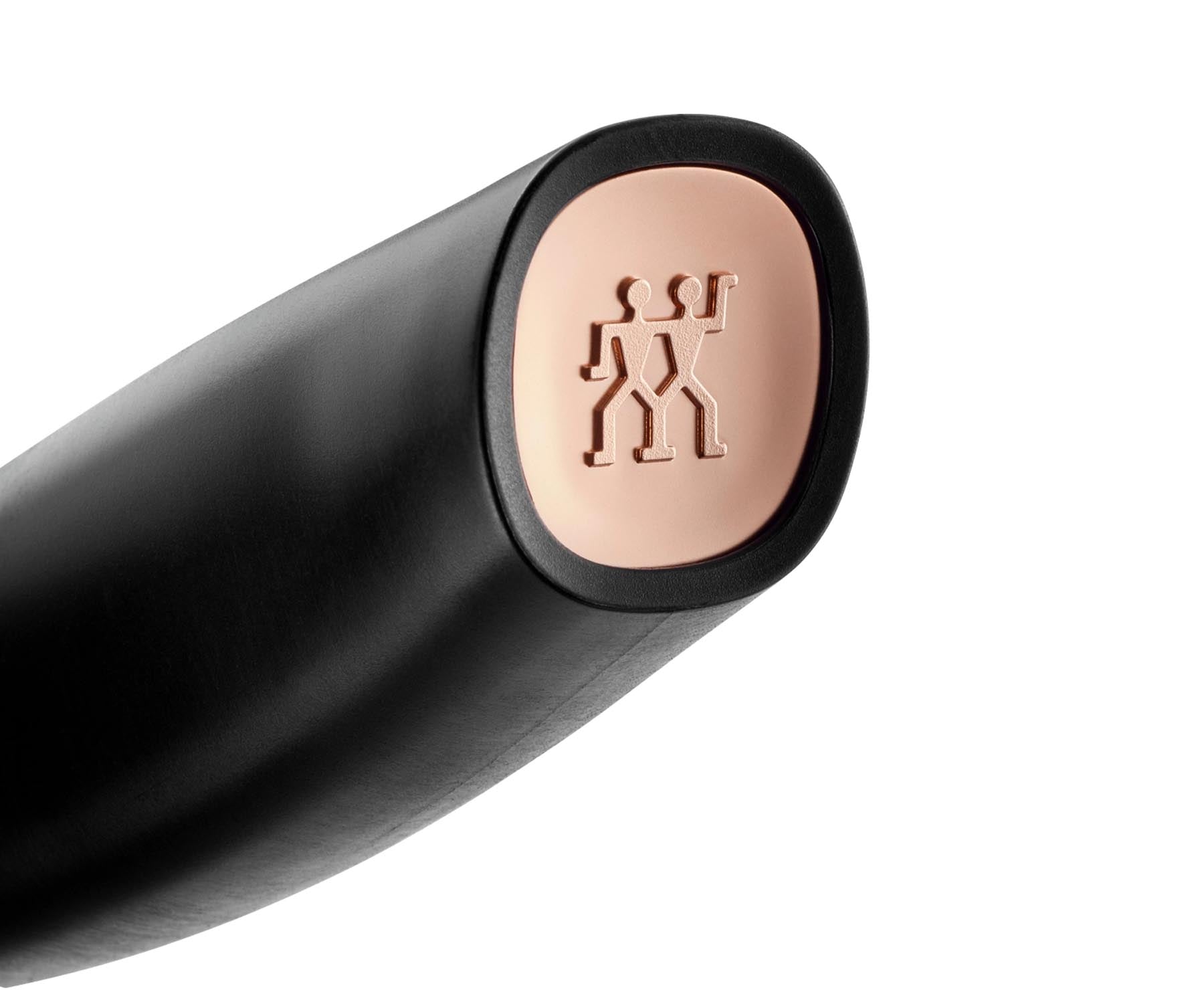 Elegantes Zwilling All Star Chin. Hackmesser 150 in rose-gold, ideal für vielseitige Küchenaufgaben und präzises Arbeiten mit frischen Zutaten.