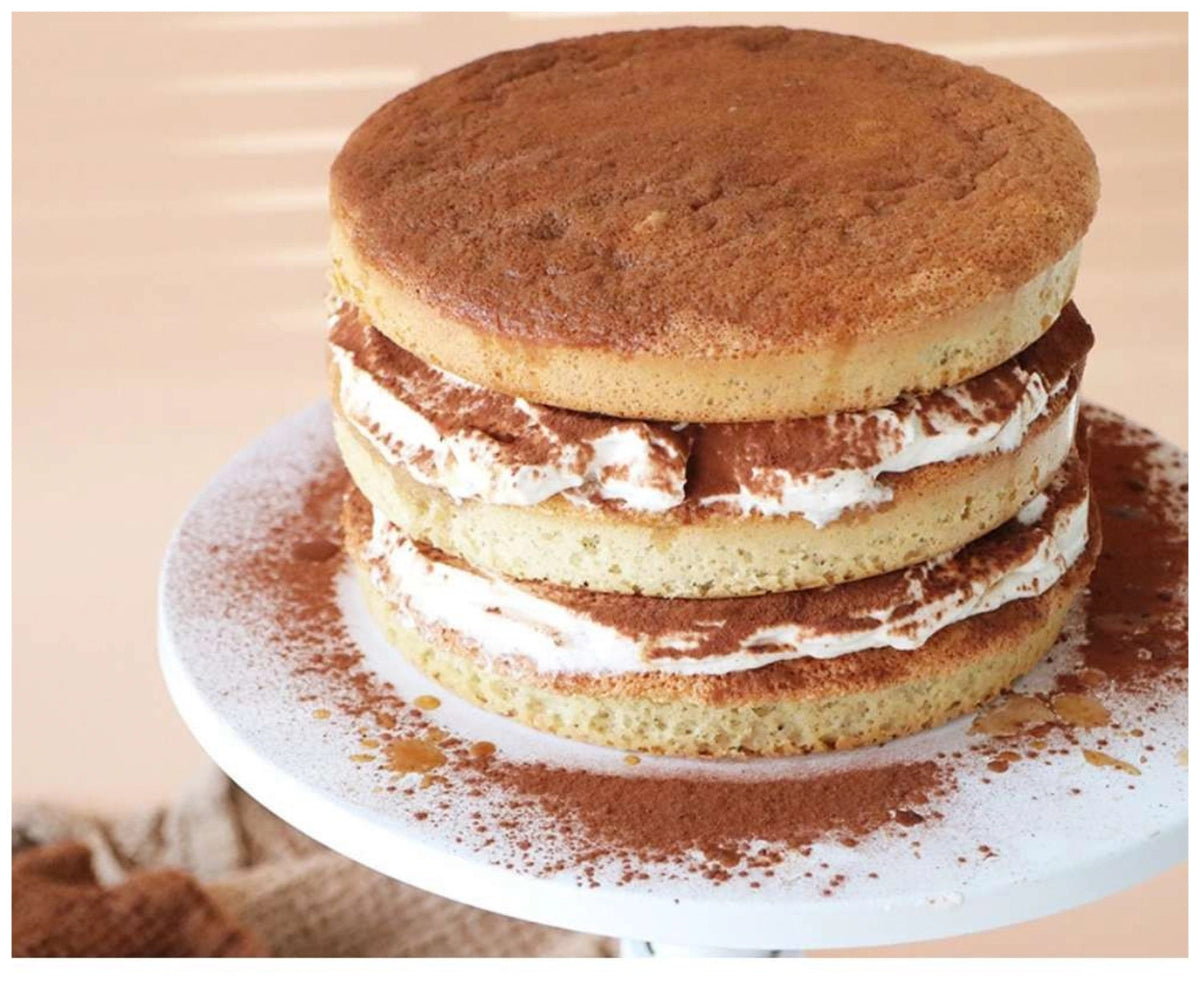 5 Silikonbackformen für Layer Cake in Grün präsentiert im Onlineshop von KAQTU Design AG. Backform / Backblech ist von Scrap Cooking