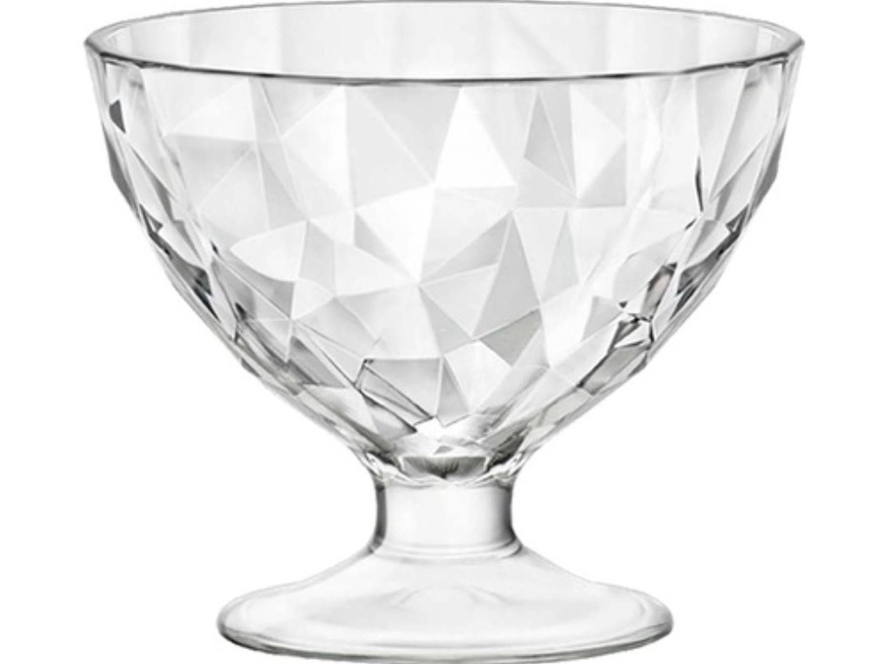 Coupe Diamond transparent 36cl in Transparent präsentiert im Onlineshop von KAQTU Design AG. Besteck ist von GHA