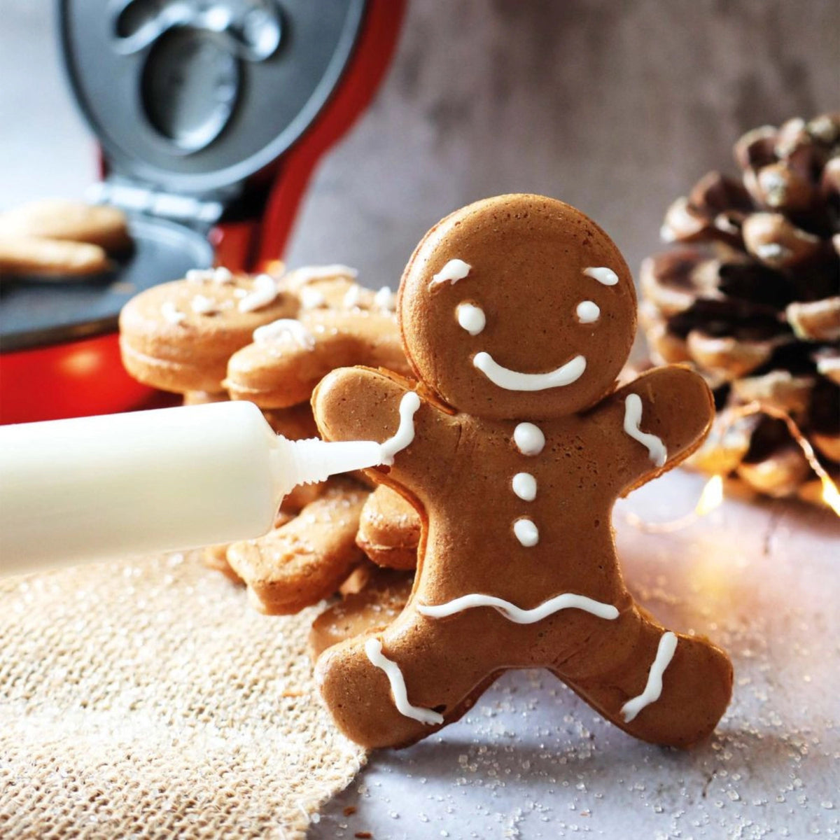 Teigmischung Lebkuchenmann 190g in Braun präsentiert im Onlineshop von KAQTU Design AG. Zutaten ist von Scrap Cooking