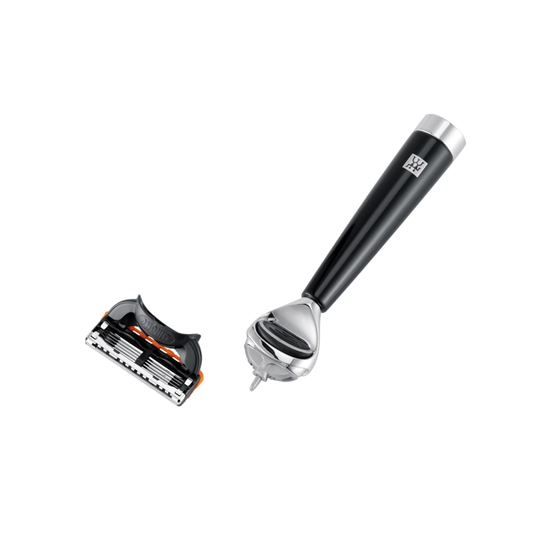 Eleganter schwarzer Classic Rasierer von Zwilling Beauty, perfekt für eine sanfte und präzise Rasur, ideal für die tägliche Körperpflege.
