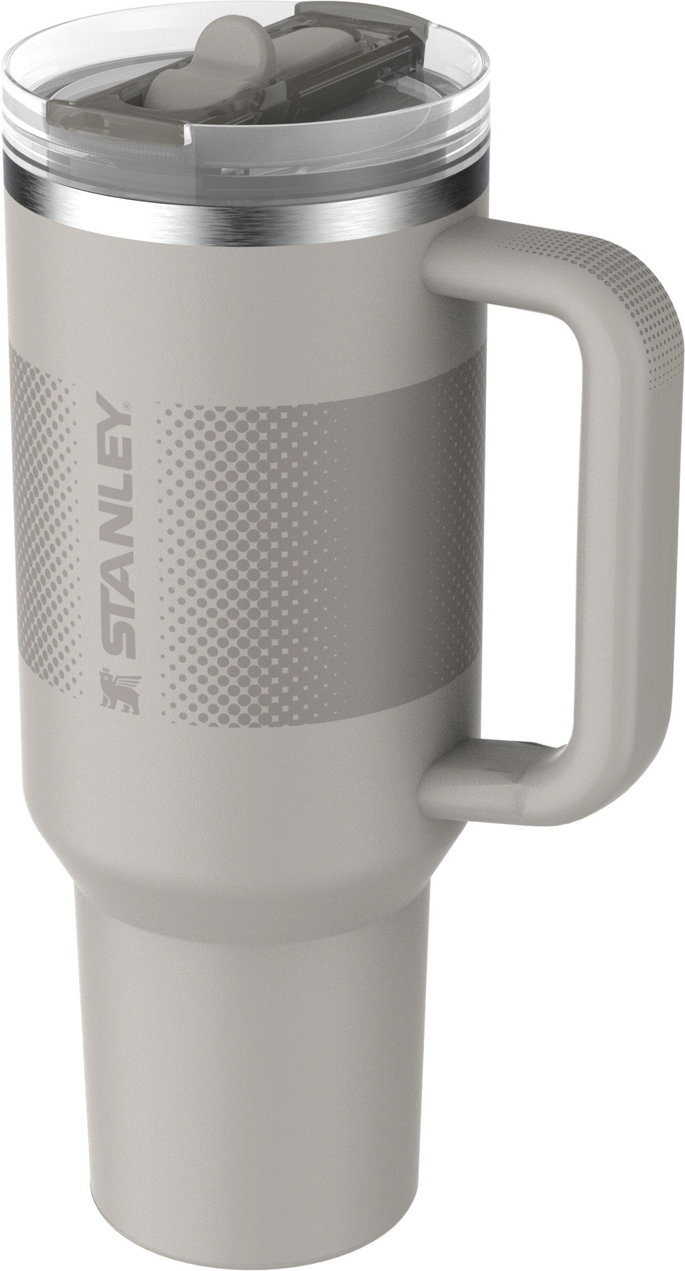 Quencher ProTour Flip Straw 1.18l ash fade in Schwarz präsentiert im Onlineshop von KAQTU Design AG. Thermosflasche ist von Stanley