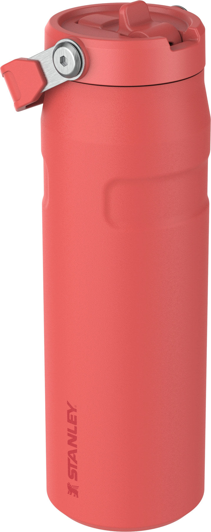IceFlow Flip Straw Flasche 0.7l hot coral in Rot präsentiert im Onlineshop von KAQTU Design AG. Thermosflasche ist von Stanley