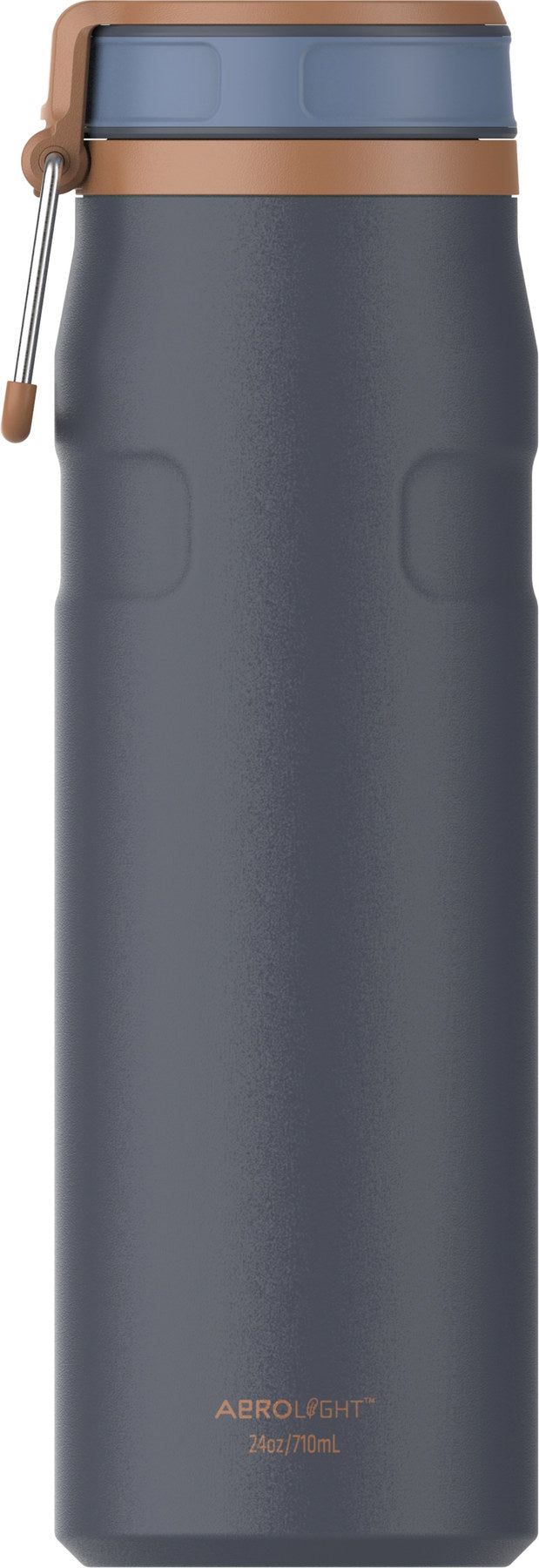 IceFlow Twist Flip Flasche 0.7l twilight in Blau präsentiert im Onlineshop von KAQTU Design AG. Thermosflasche ist von Stanley