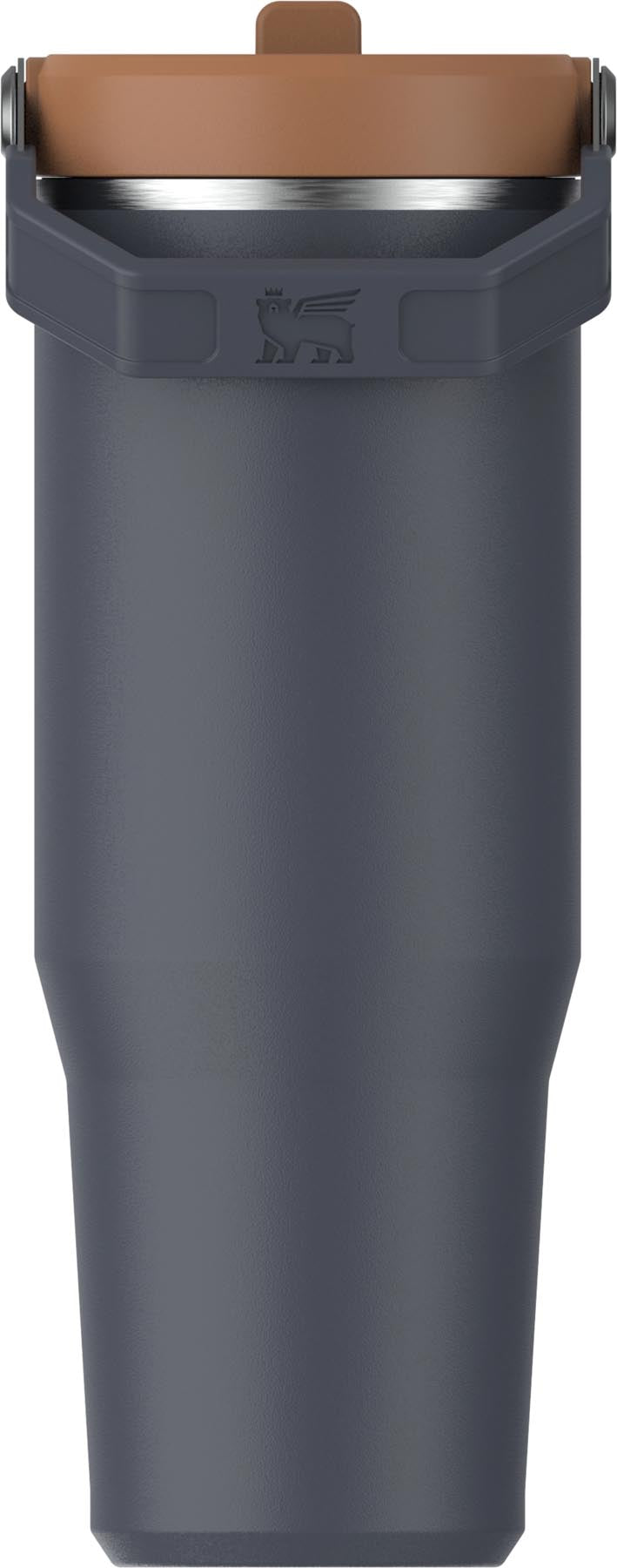 Eleganter Stanley Becher in Twilight-Blau mit Flip Straw, perfekt für erfrischende Getränke unterwegs. Fassungsvermögen: 0.89l.