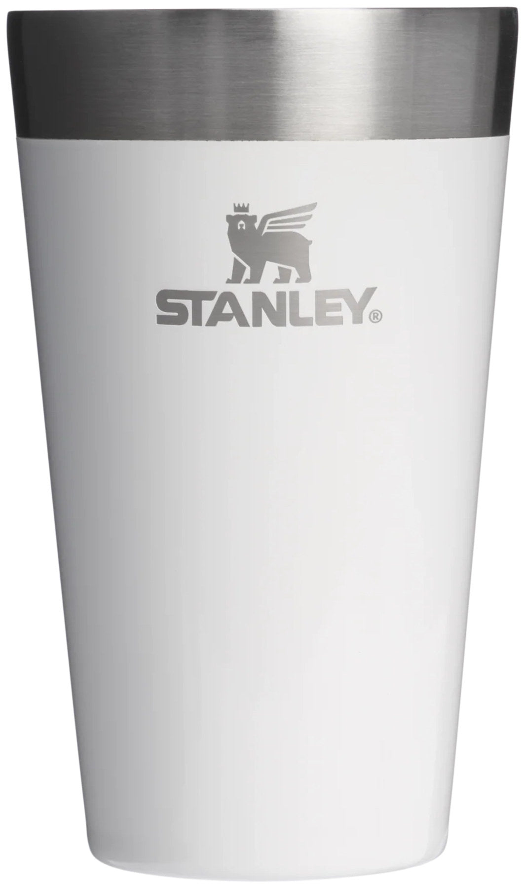 Stacking Tumbler 0.47l frost gloss in Weiss präsentiert im Onlineshop von KAQTU Design AG. Thermosflasche ist von Stanley