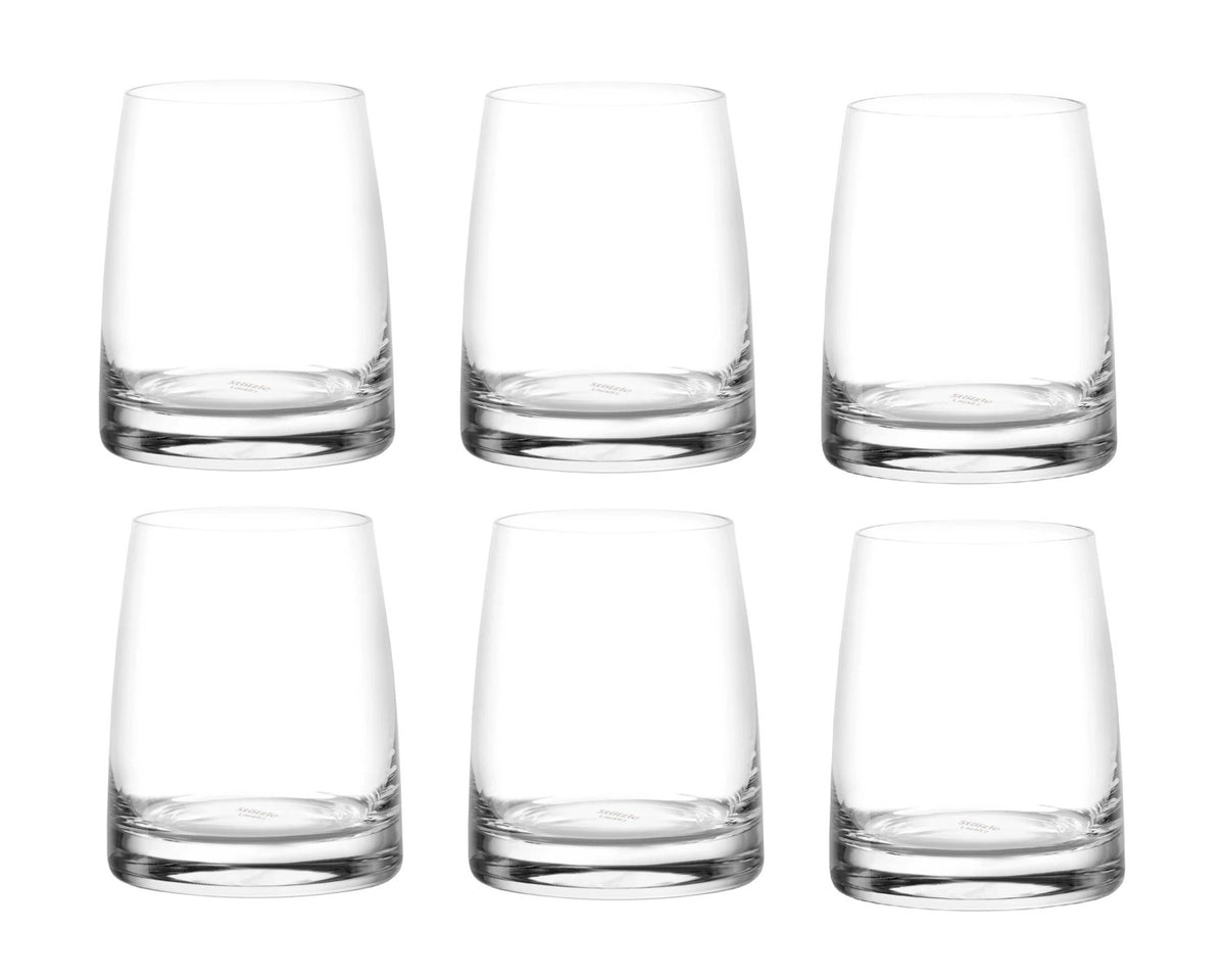 6er Set Experience Becher Mix-Drink 255ml von Stölzle, transparente Trinkgläser aus Glas mit schlichter, zylindrischer Form, Volumen 22.5 cl.