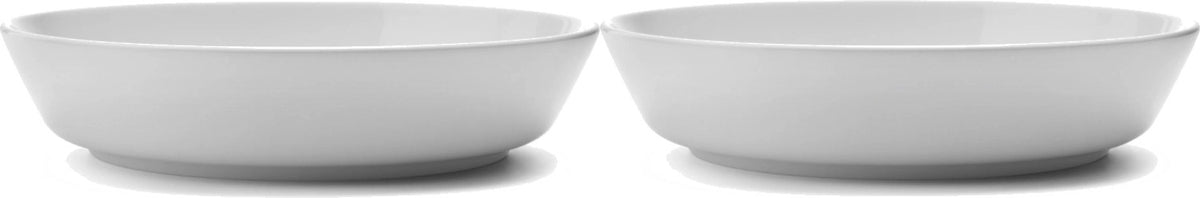 2er Set Collective Teller tief D24cm weiss in Weiss präsentiert im Onlineshop von KAQTU Design AG. Teller ist von LSA