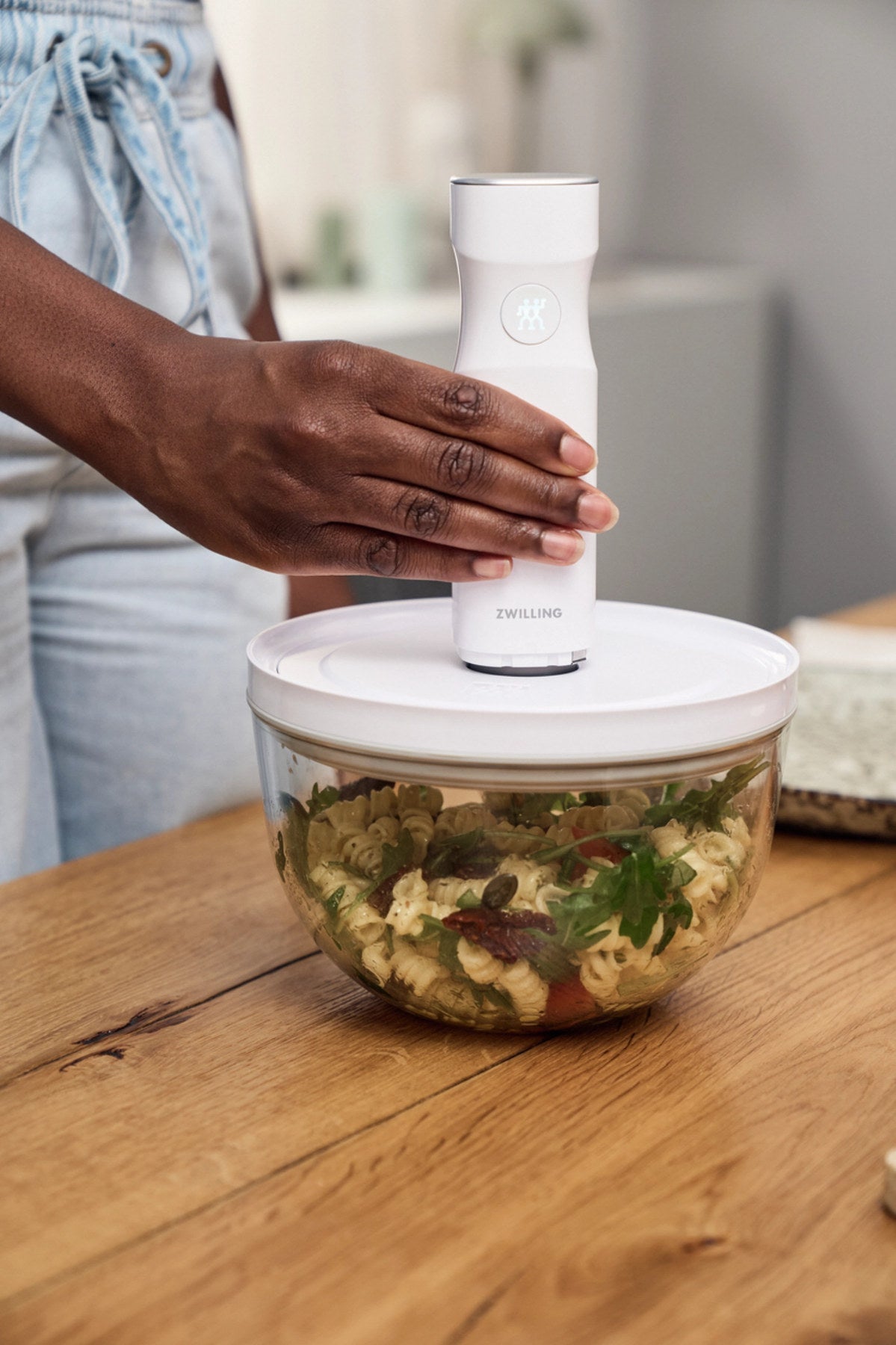 Fresh & Save Bowls Vakuumschüssel M, Glas in Transparent präsentiert im Onlineshop von KAQTU Design AG. Aufbewahrungsbeutel ist von Zwilling