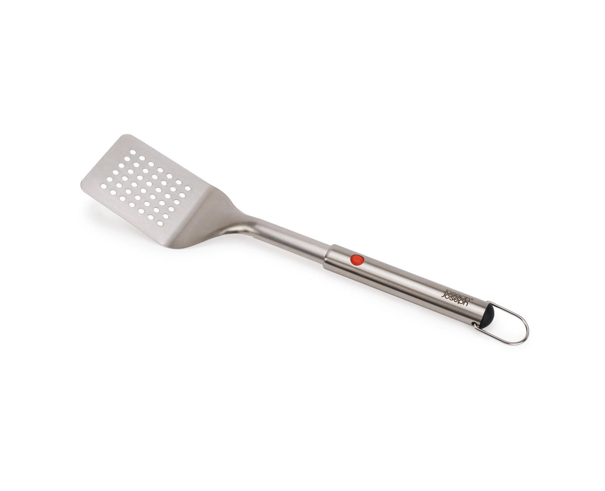 3er Set GrillOut BBQ Wender, Zange und Gabel Edelstahl in Silber präsentiert im Onlineshop von KAQTU Design AG. Grillbesteck ist von Joseph Joseph