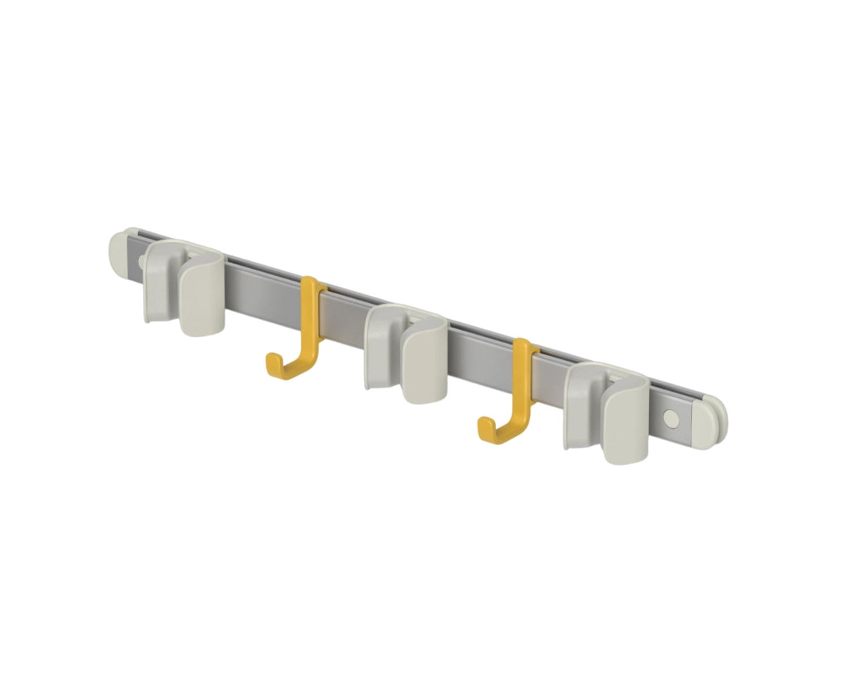 CleanTech Halterung für Reinigungsutensilien 49x7cm in Silber präsentiert im Onlineshop von KAQTU Design AG. Reinigung & Wäsche ist von Joseph Joseph