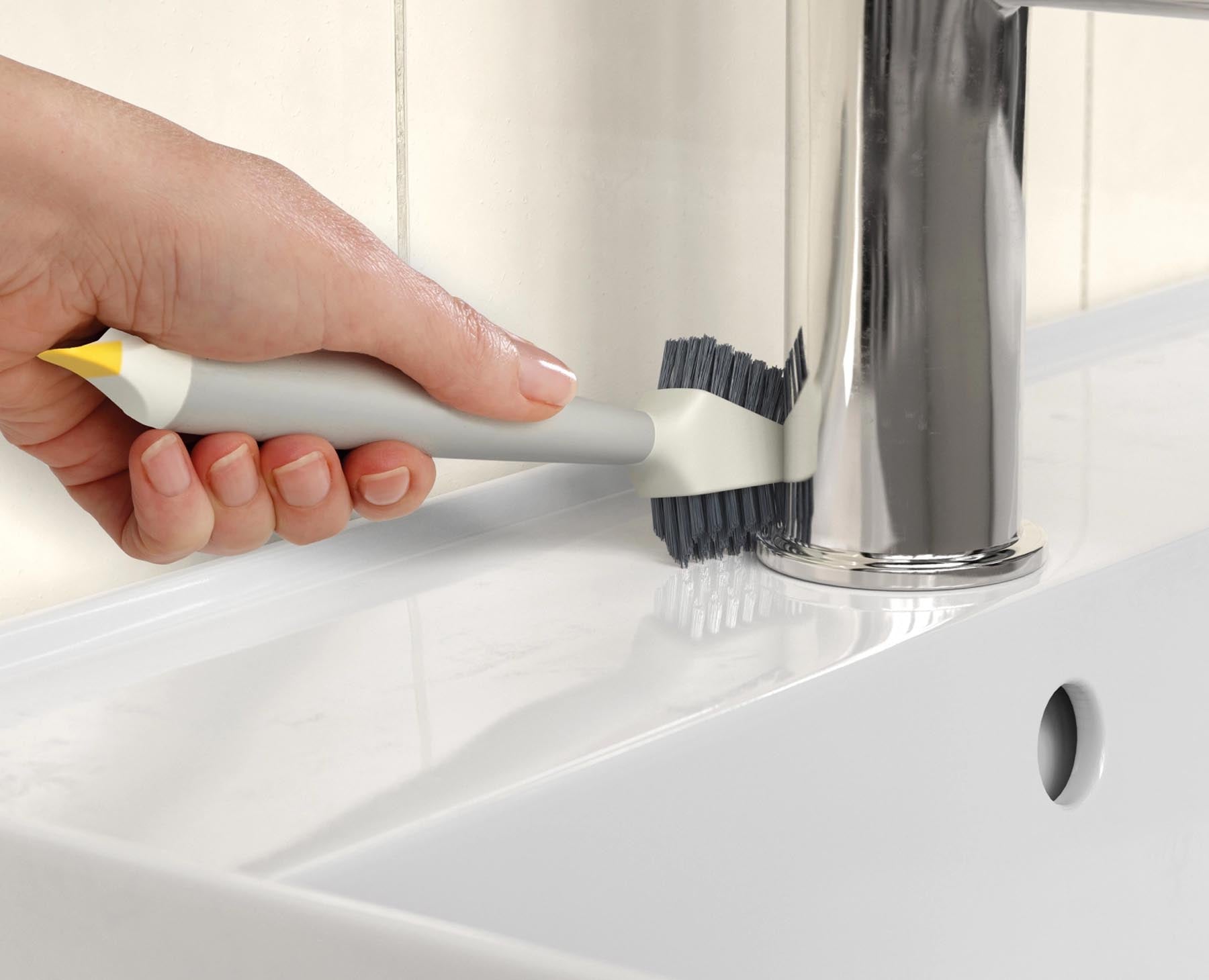 Vielseitiges CleanTech Reinigungsset in stilvollem Light Stone, ideal für eine gründliche und ansprechende Reinigung im Haushalt.