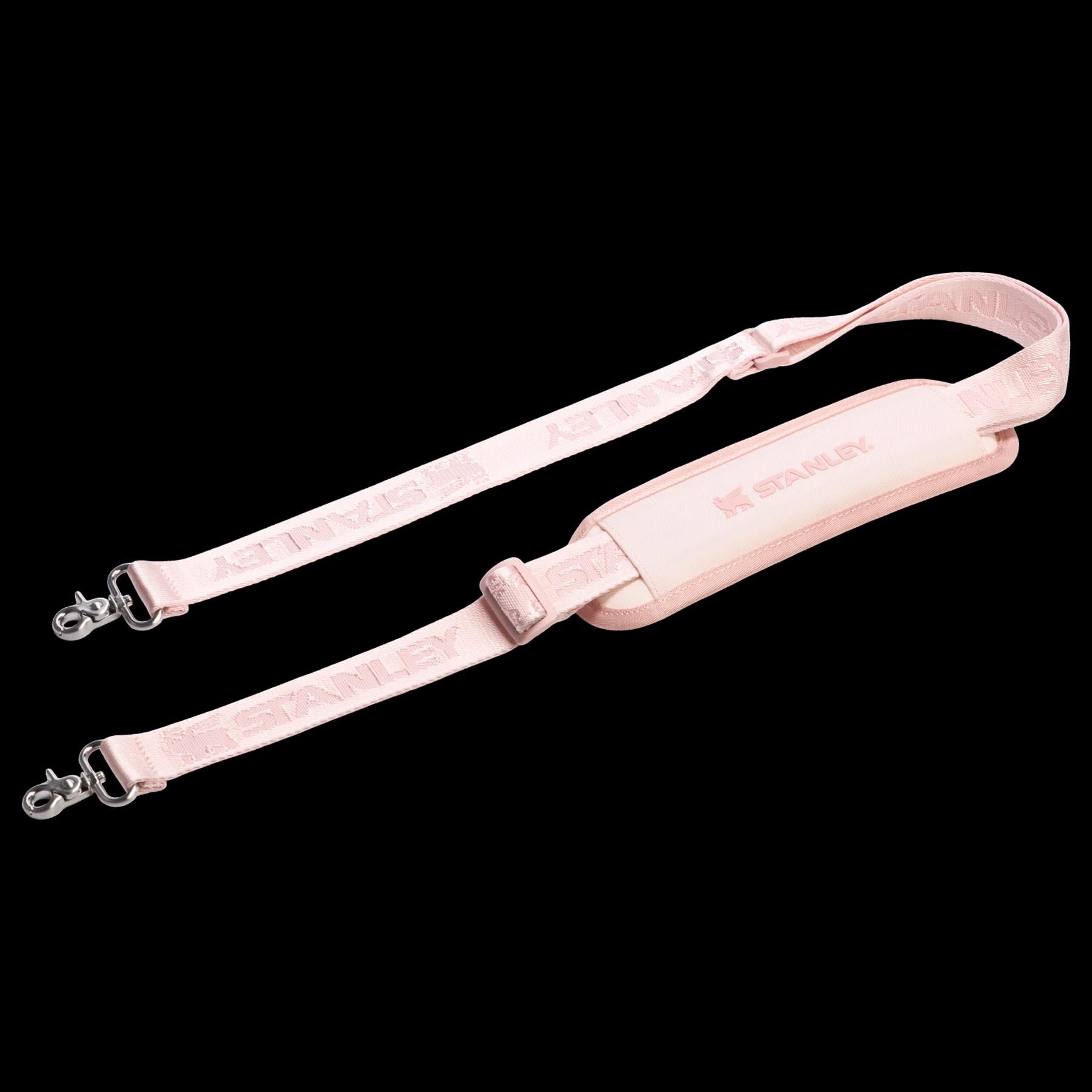 Elegante Kühltasche in sanftem Rosé-Quarz von Stanley, perfekt für Picknicks und Reisen, bietet 18.9l Platz für kühle Erfrischungen.