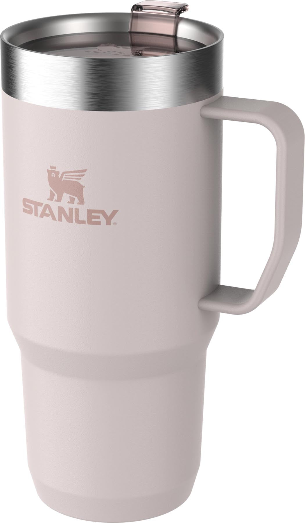Stylischer Everyday Suburban Mug in sanftem Roséquarz, perfekt für unterwegs, hält Getränke warm oder kalt – ideal für jeden Tag.