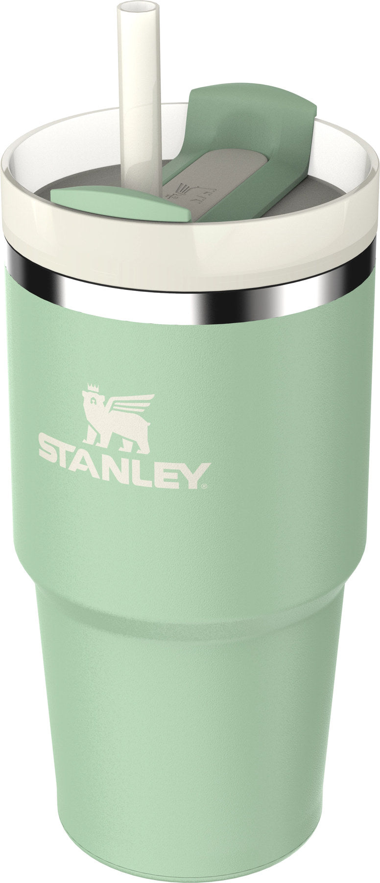 Quencher FlowState 0.6l pistachio in Grün präsentiert im Onlineshop von KAQTU Design AG. Thermosflasche ist von Stanley