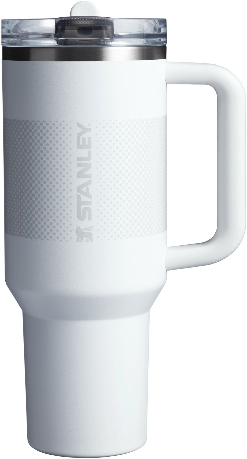 Quencher ProTour Flip Straw 1.18l frost fade in Weiss präsentiert im Onlineshop von KAQTU Design AG. Thermosflasche ist von Stanley