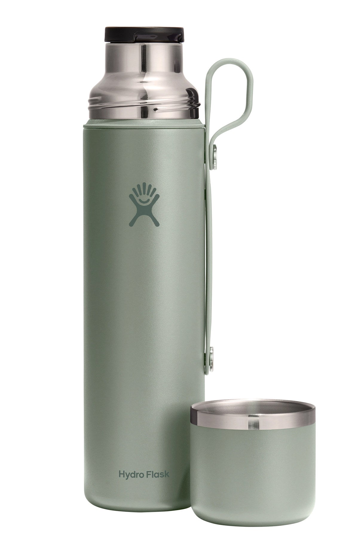 Trinkflasche Hot Flask & Cup 1065ml agave in Grün präsentiert im Onlineshop von KAQTU Design AG. Thermosflasche ist von Hydro Flask
