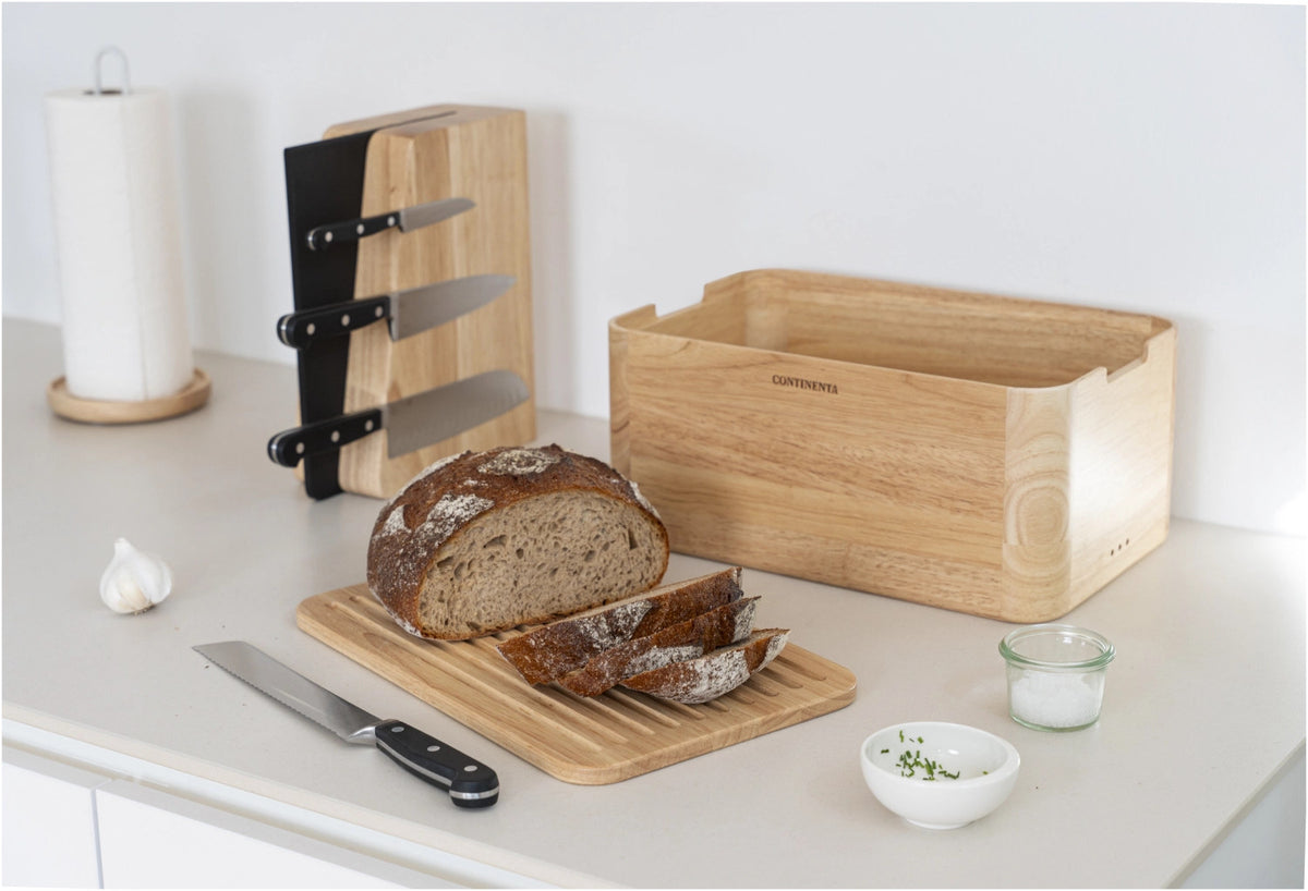Küchenrollenhalter Gummibaum in Braun präsentiert im Onlineshop von KAQTU Design AG. Abwasch ist von Continenta
