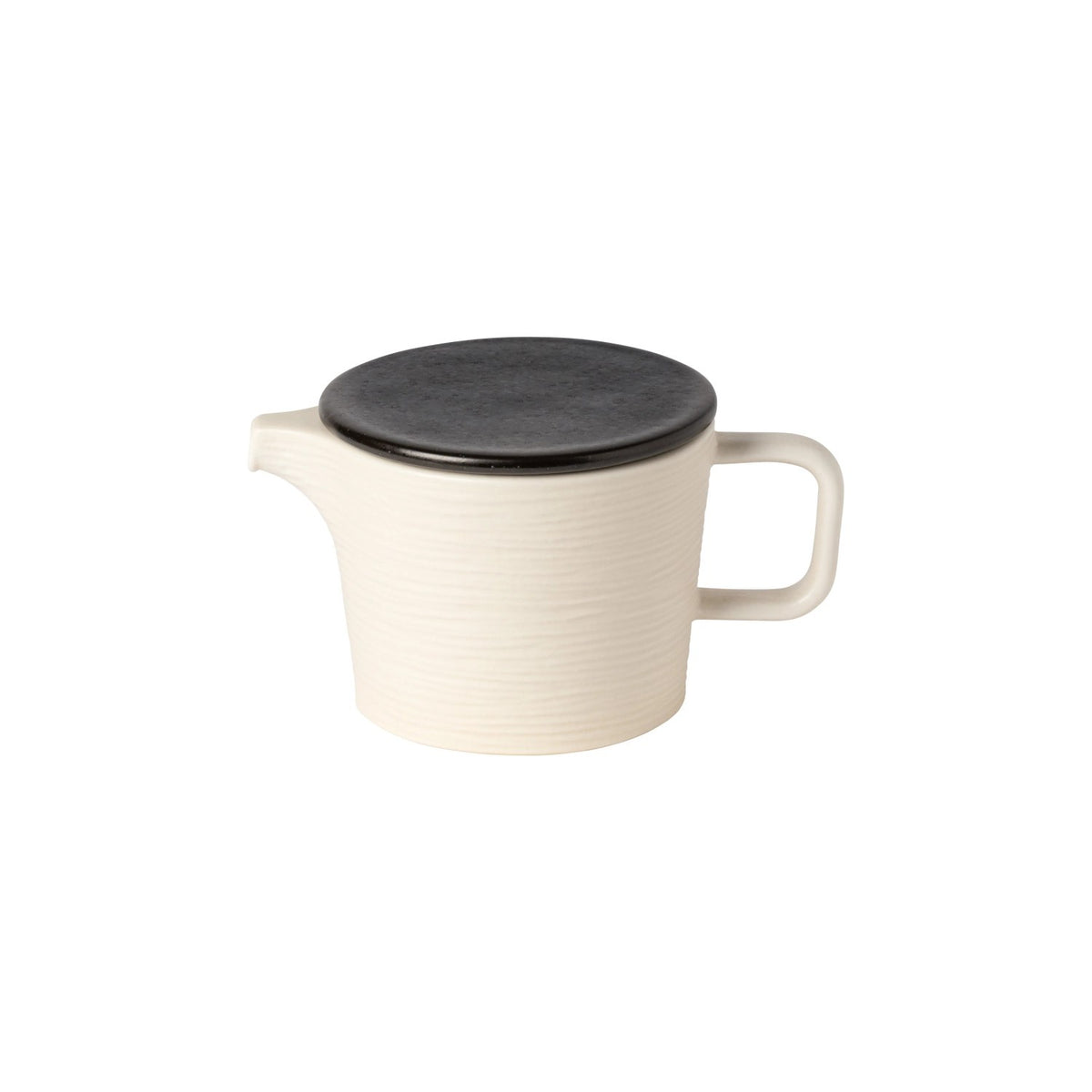 Mehrfarbiger Teekrug aus Steingut mit Infuser, Fassungsvermögen 0.5 Liter, Masse 18.5x12.5cm, Höhe 10.2cm, hergestellt in Portugal von Costa Nova.