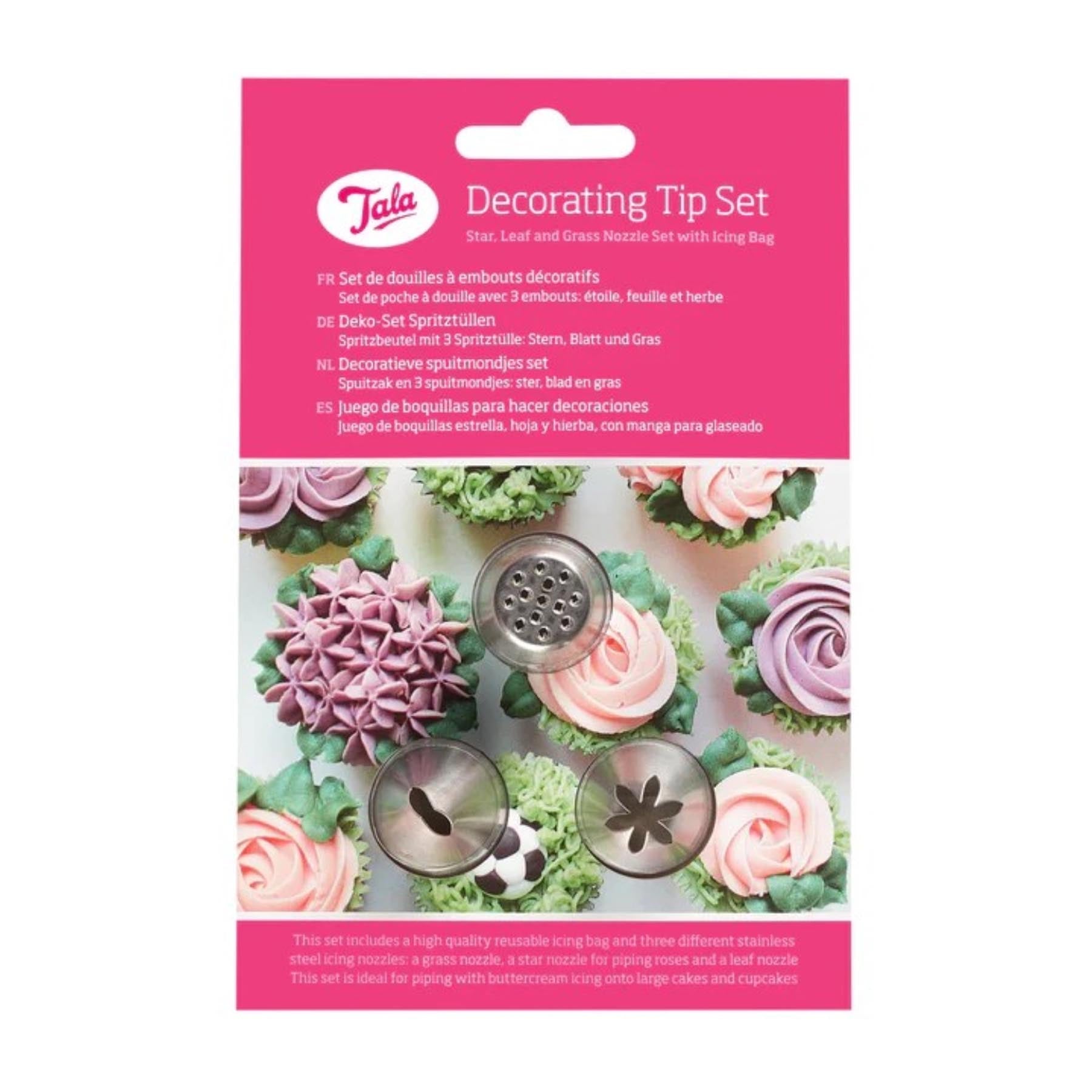 3er Set Tüllen Rund in präsentiert im Onlineshop von KAQTU Design AG. Backutensilien ist von Tala