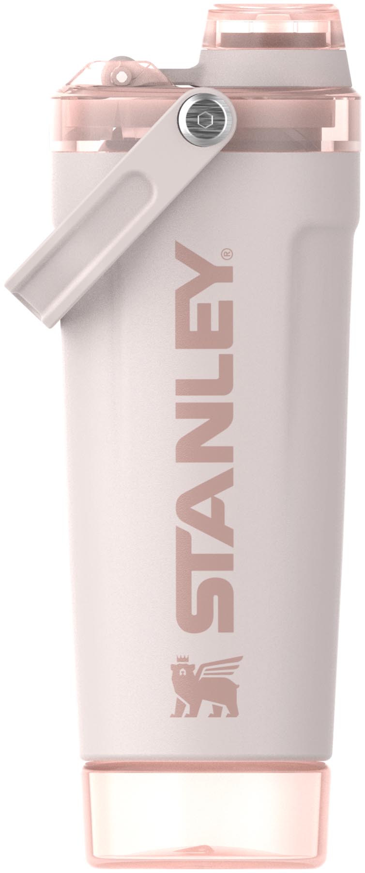 Stylischer Vitalize Shaker in zartem Rose Quartz, ideal für Getränke und Shakes, aus hochwertigem Material von Stanley.