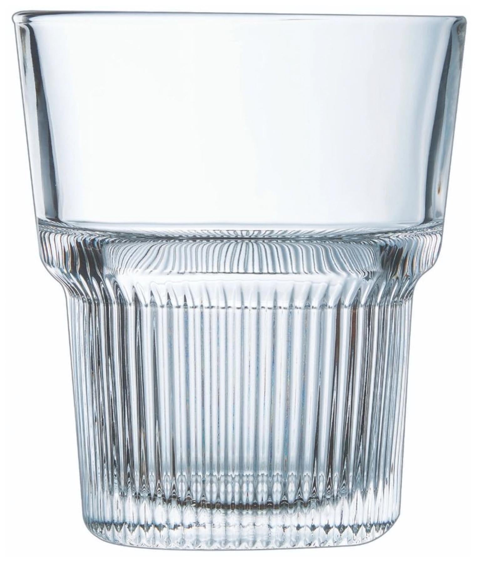 Becher Starline 27cl stapelbar in Blau präsentiert im Onlineshop von KAQTU Design AG. Glas ist von Arc