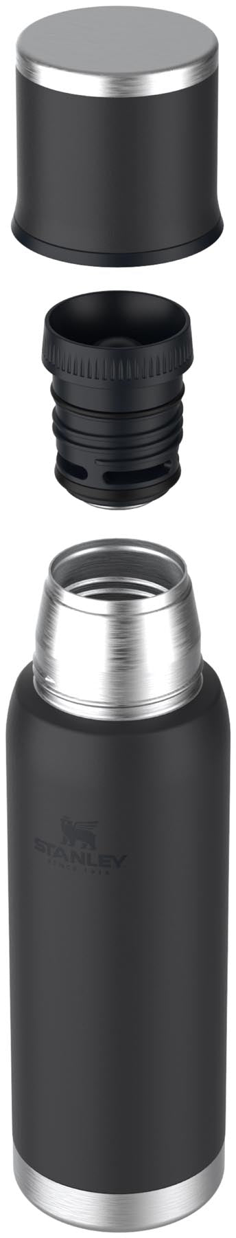 Adventure To-Go Food Jar 0.53l frost in Schwarz präsentiert im Onlineshop von KAQTU Design AG. Snackbox ist von Stanley