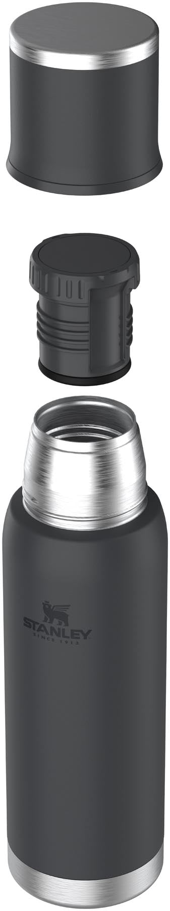 Adventure To-Go Food Jar 0.53l frost in Schwarz präsentiert im Onlineshop von KAQTU Design AG. Snackbox ist von Stanley