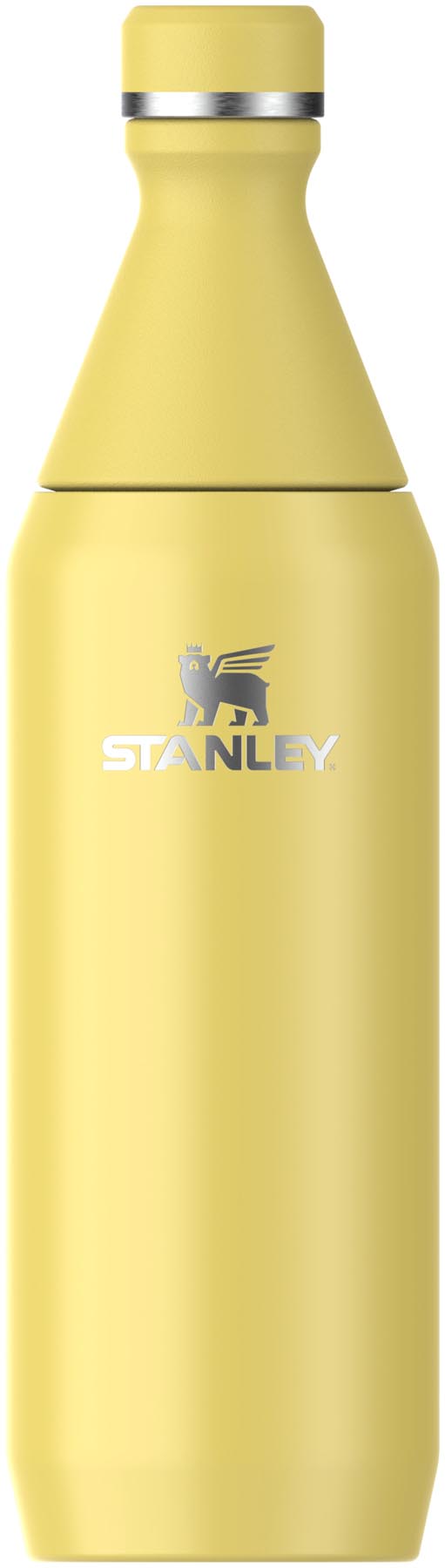 All Day Slim Flasche 0.6l daffodil gloss in Gelb präsentiert im Onlineshop von KAQTU Design AG. Aufbewahrungsbehälter ist von Stanley